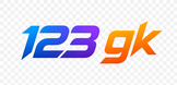 123 GK লোগো